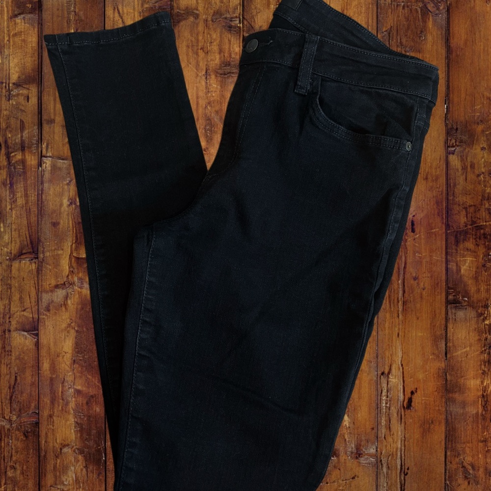 Joe's Visionaire Felicia Black Skinny Jeans Size 32